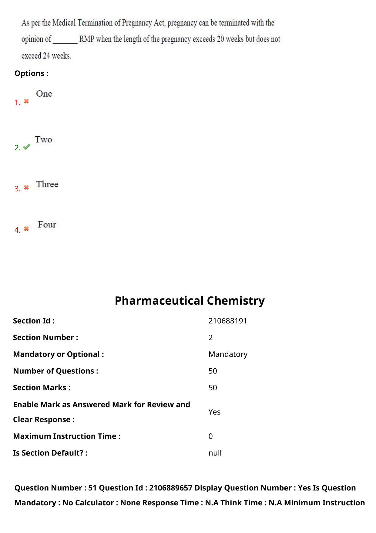 AP ECET 2024 Pharmacy (Shift 2) Question Paper wth Key - Page 31