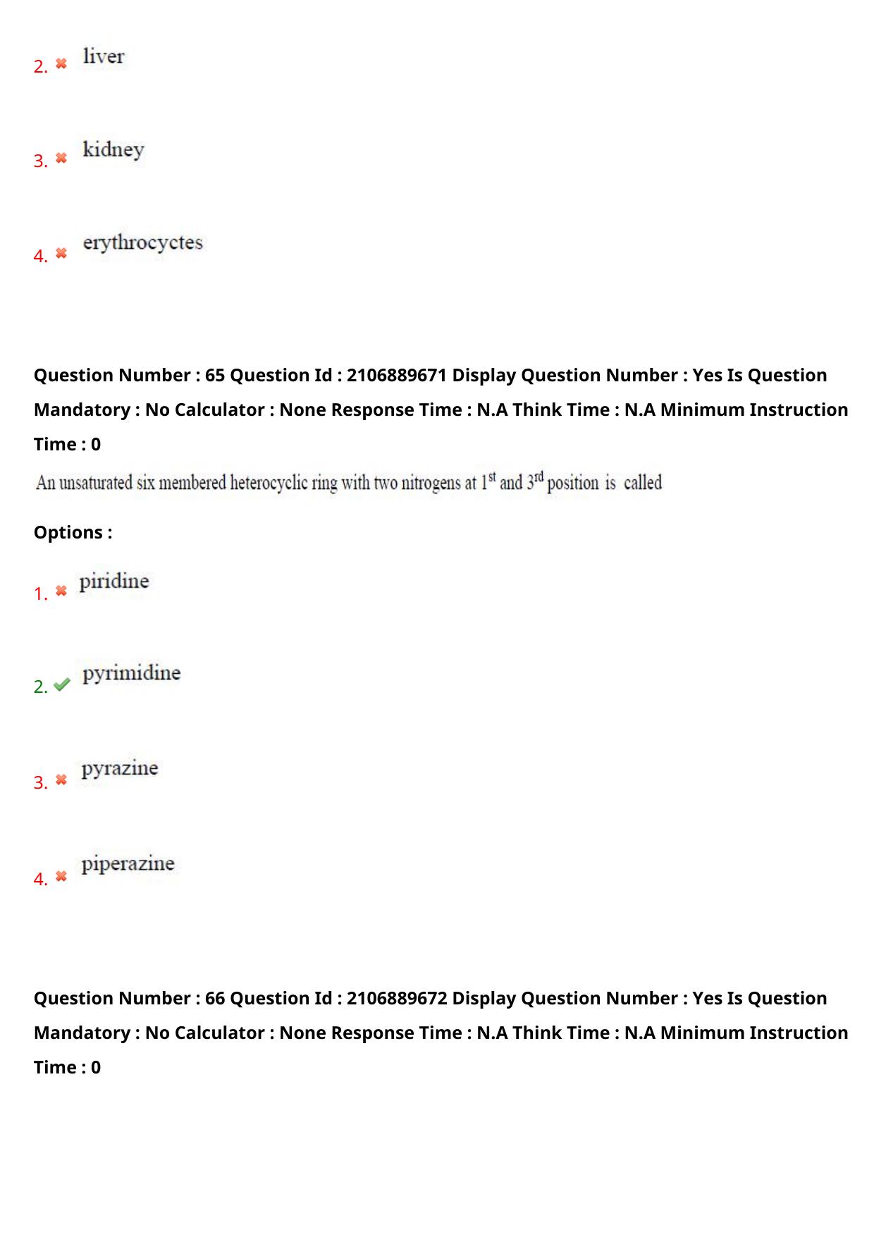 AP ECET 2024 Pharmacy (Shift 2) Question Paper wth Key - Page 39