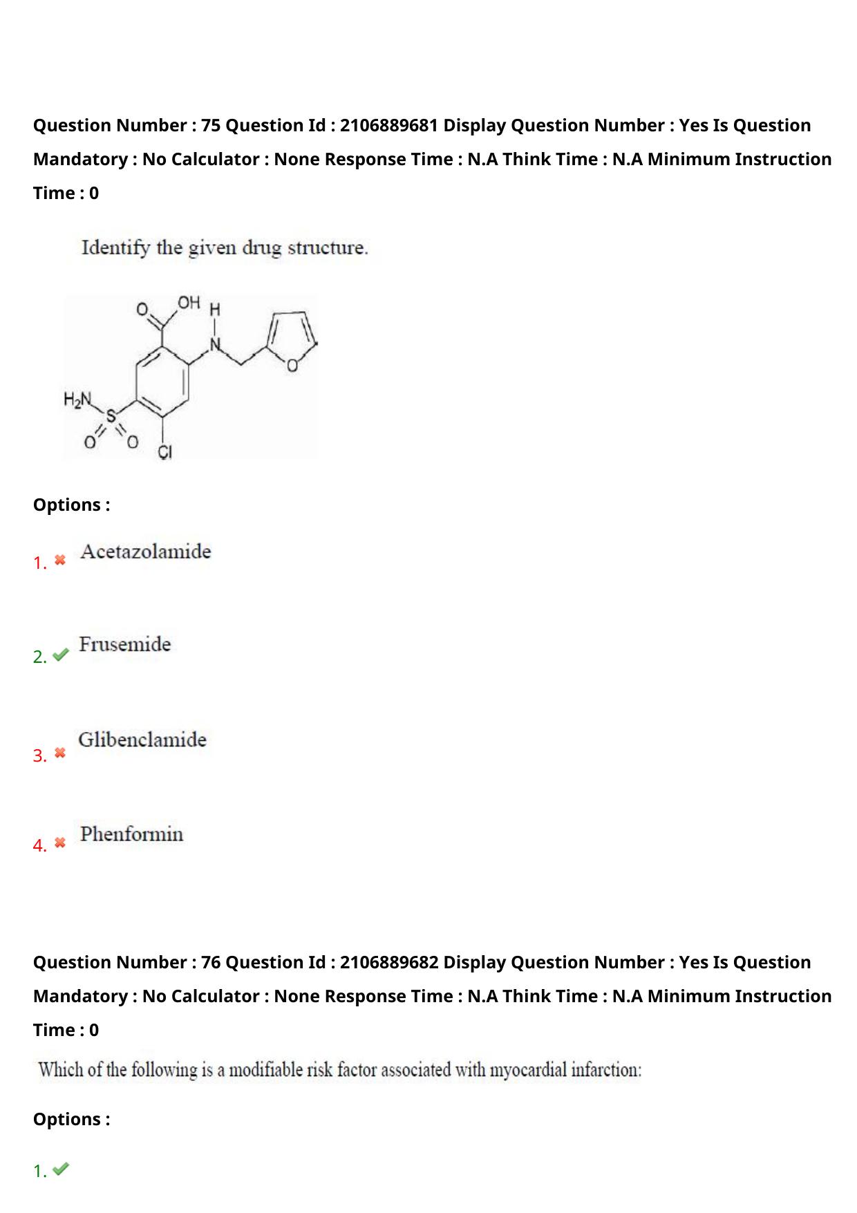 AP ECET 2024 Pharmacy (Shift 2) Question Paper wth Key - Page 45