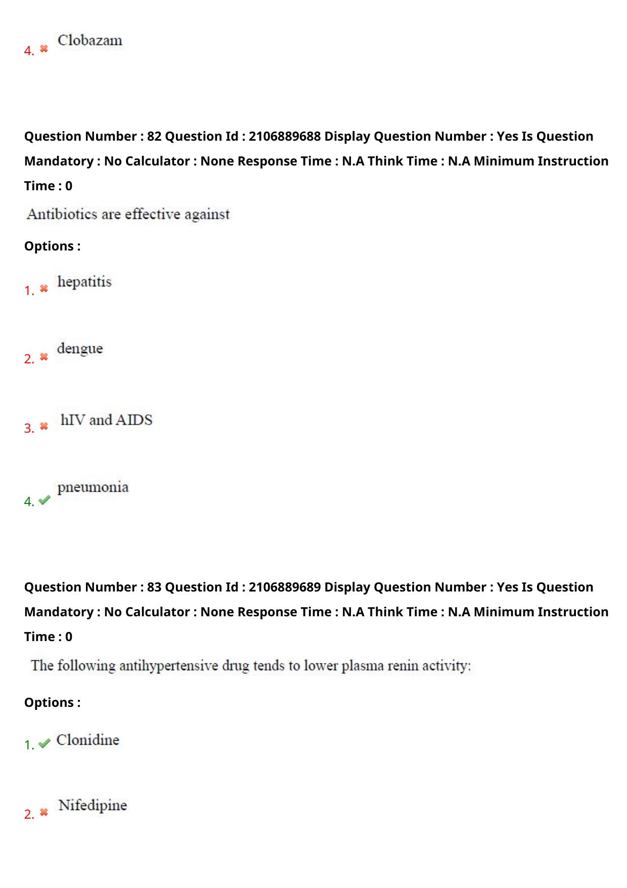 AP ECET 2024 Pharmacy (Shift 2) Question Paper wth Key - Page 49