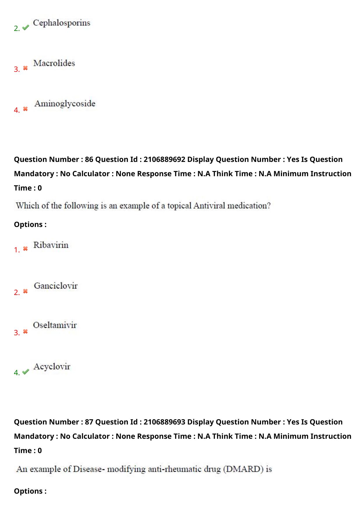 AP ECET 2024 Pharmacy (Shift 2) Question Paper wth Key - Page 51