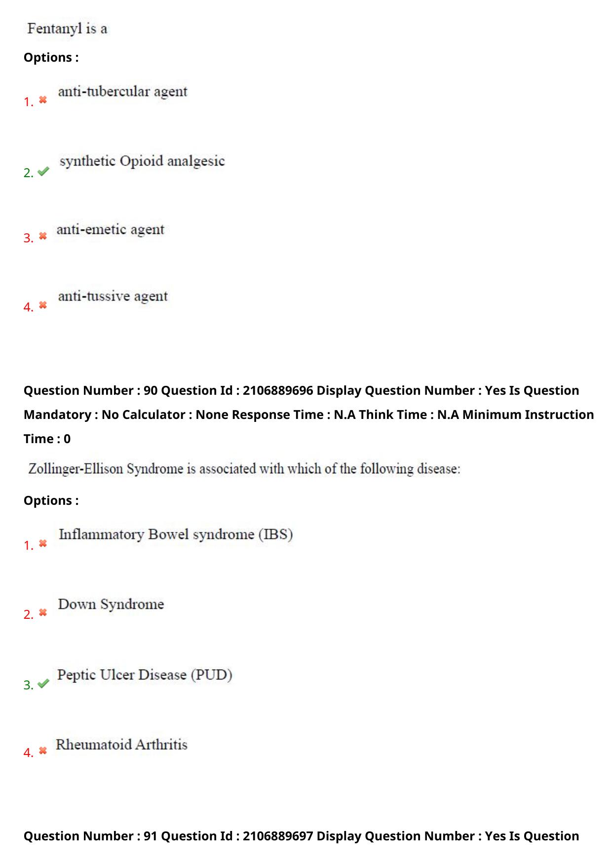 AP ECET 2024 Pharmacy (Shift 2) Question Paper wth Key - Page 53
