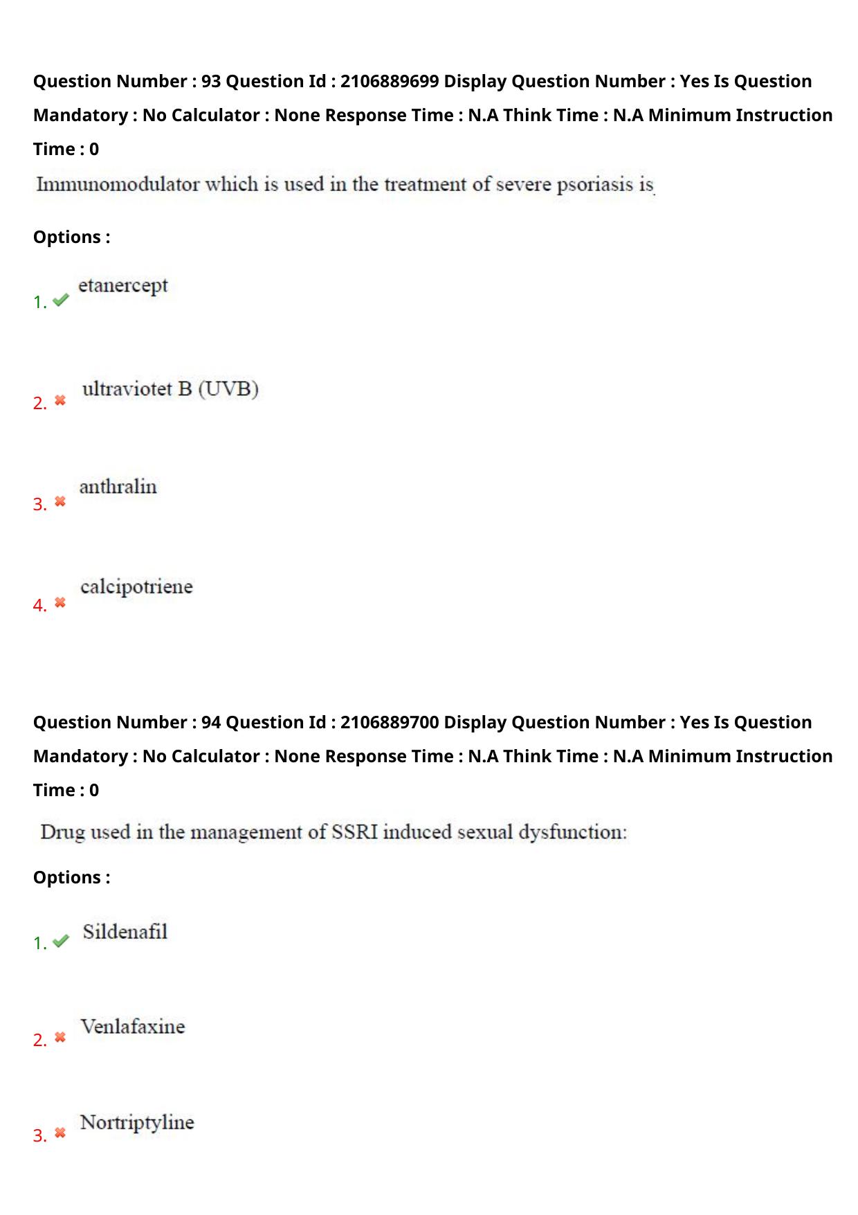 AP ECET 2024 Pharmacy (Shift 2) Question Paper wth Key - Page 55