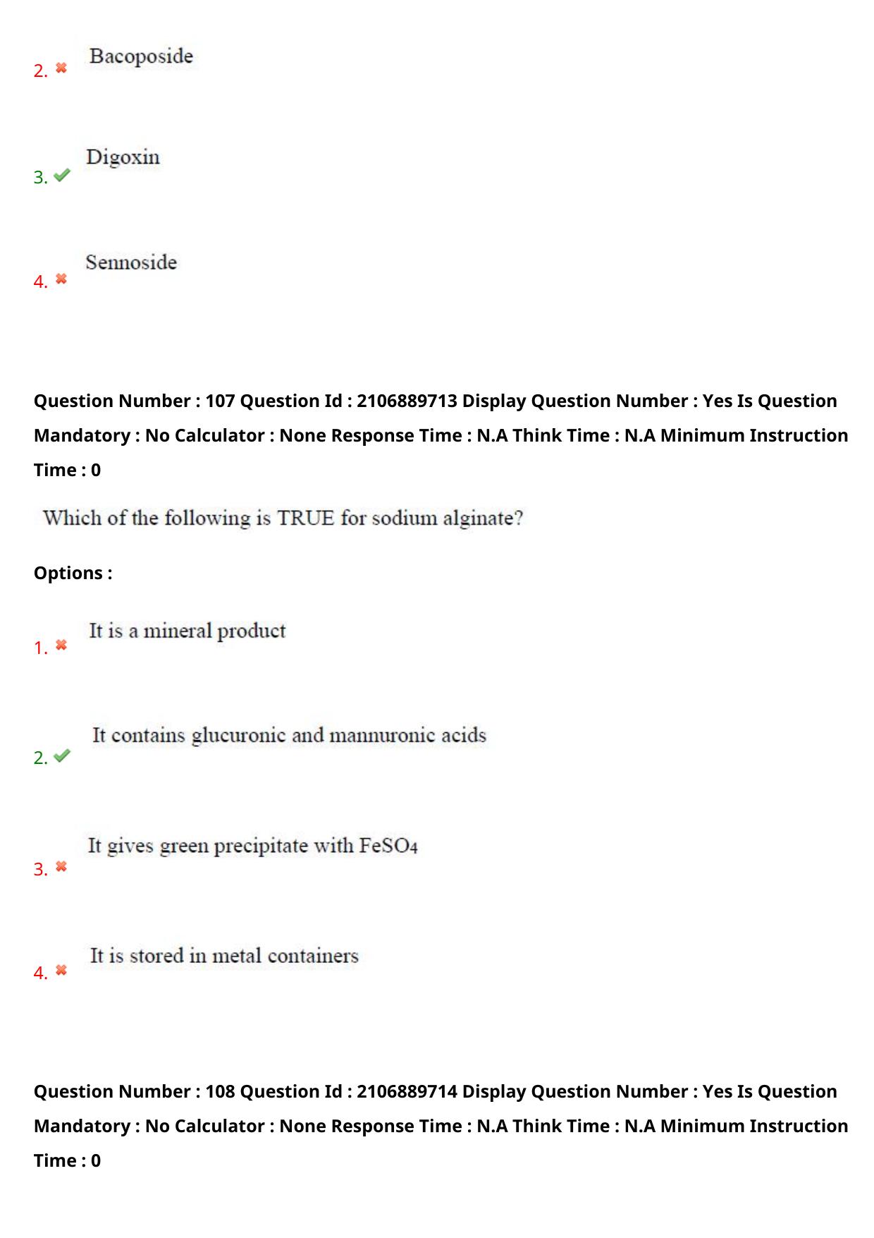 AP ECET 2024 Pharmacy (Shift 2) Question Paper wth Key - Page 63