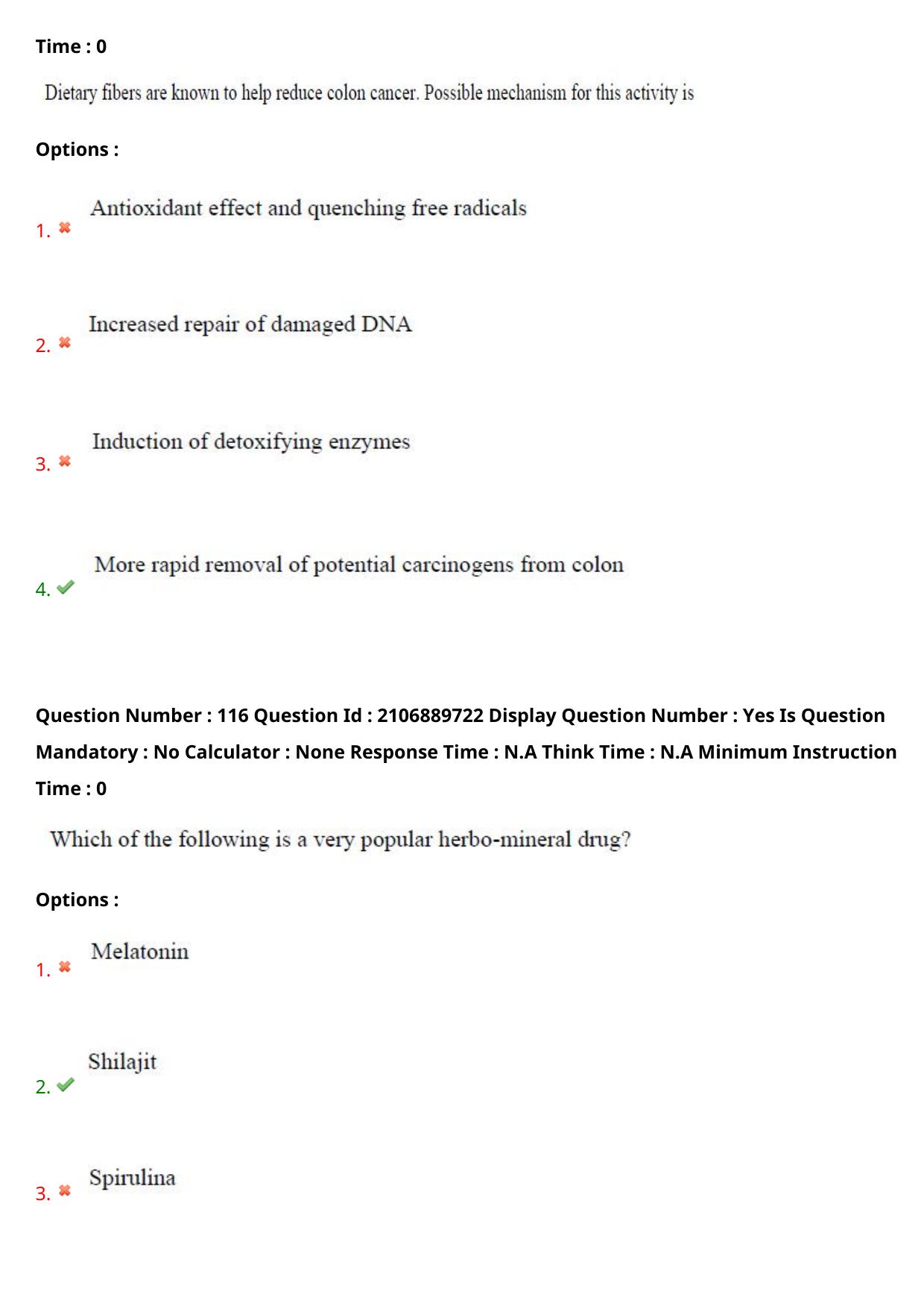 AP ECET 2024 Pharmacy (Shift 2) Question Paper wth Key - Page 68