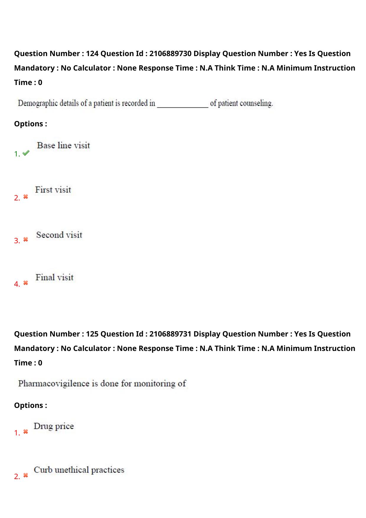 AP ECET 2024 Pharmacy (Shift 2) Question Paper wth Key - Page 73