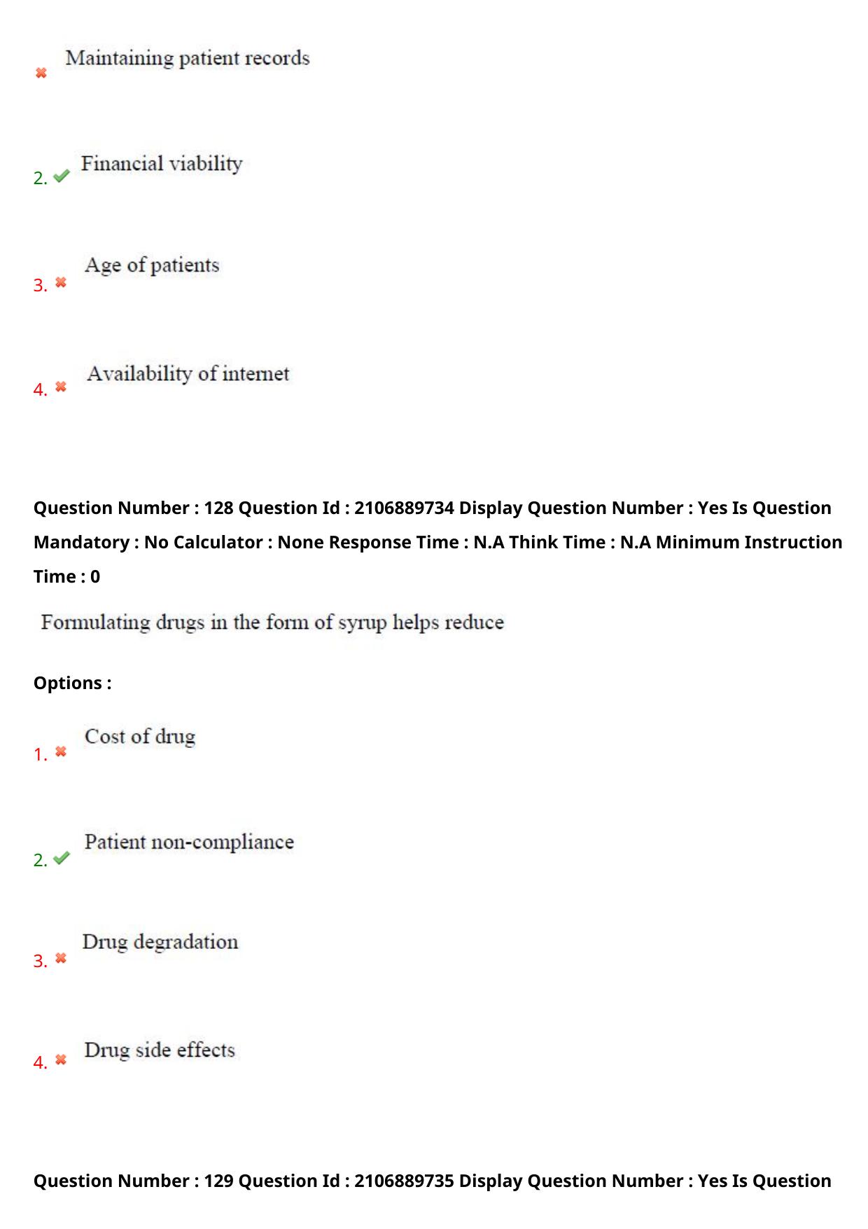 AP ECET 2024 Pharmacy (Shift 2) Question Paper wth Key - Page 75