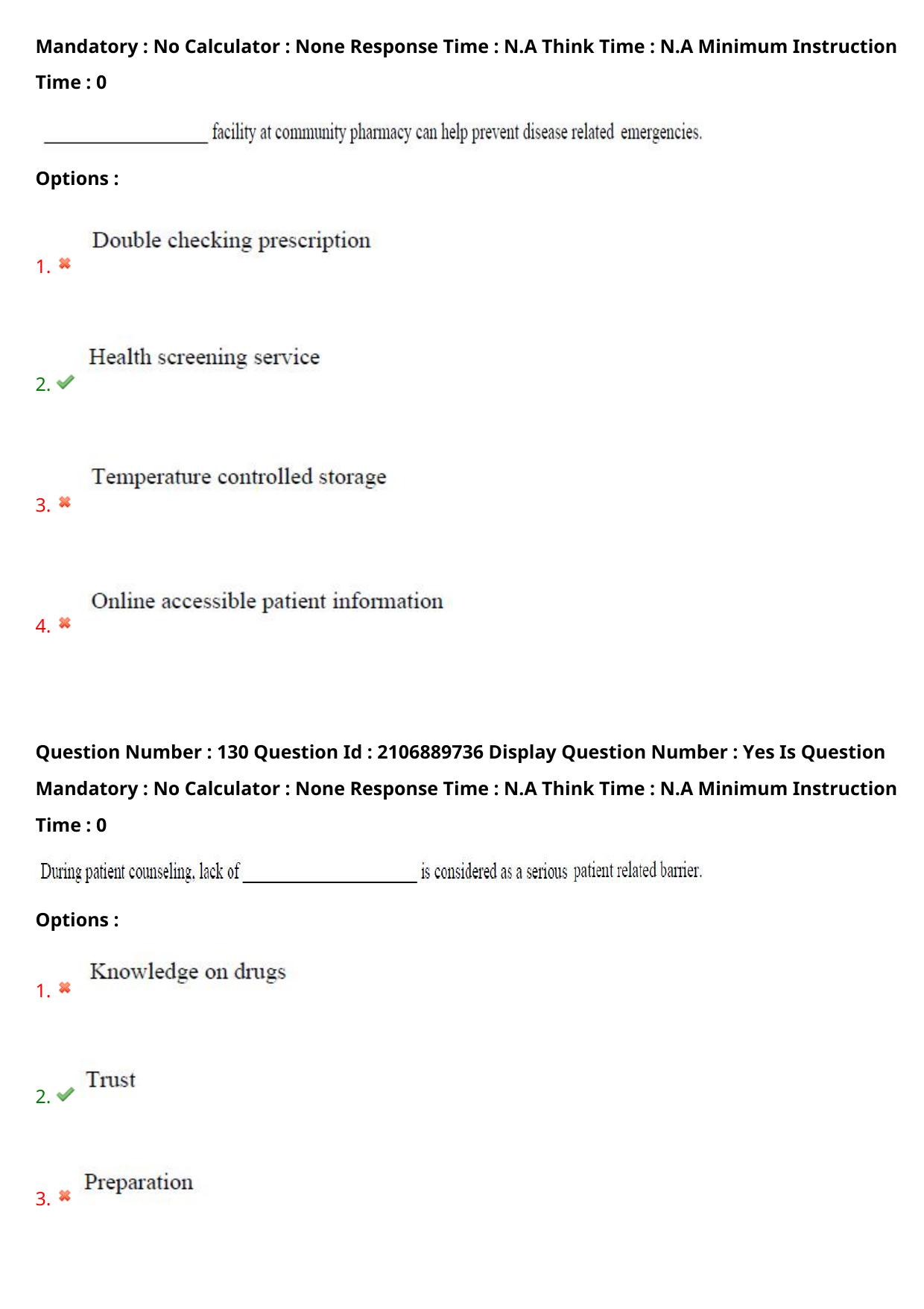 AP ECET 2024 Pharmacy (Shift 2) Question Paper wth Key - Page 76