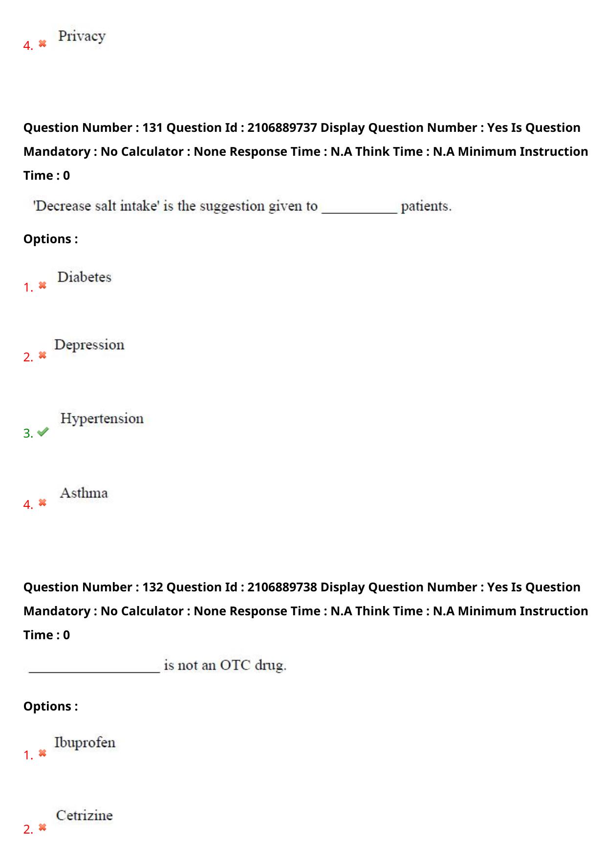AP ECET 2024 Pharmacy (Shift 2) Question Paper wth Key - Page 77