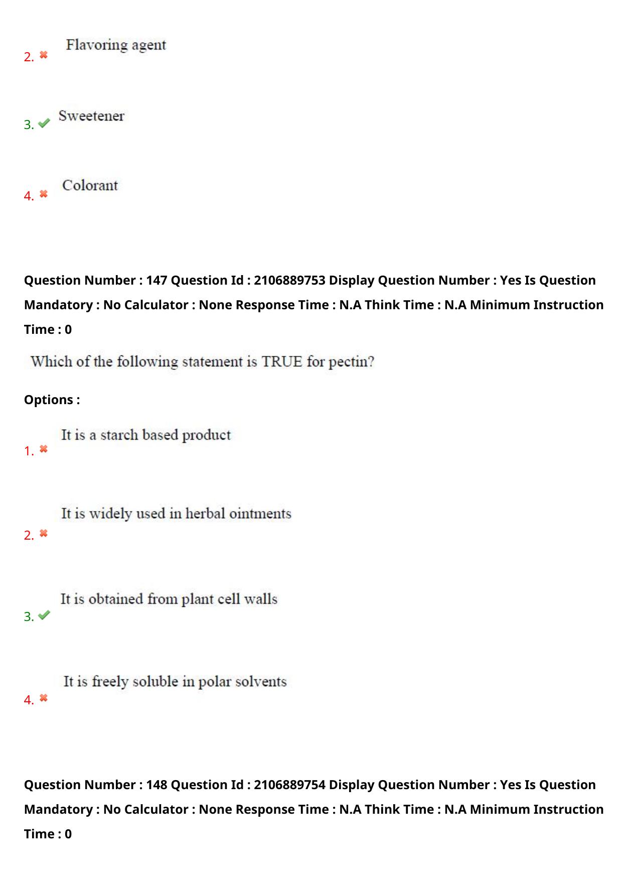 AP ECET 2024 Pharmacy (Shift 2) Question Paper wth Key - Page 86