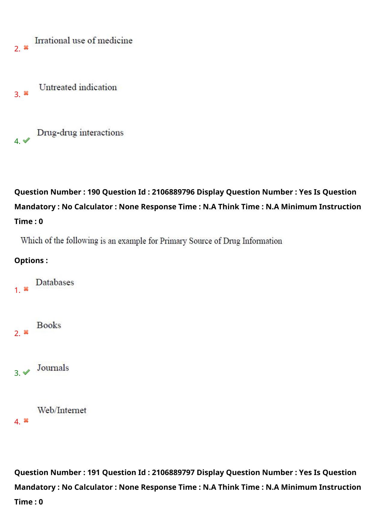 AP ECET 2024 Pharmacy (Shift 2) Question Paper wth Key - Page 111