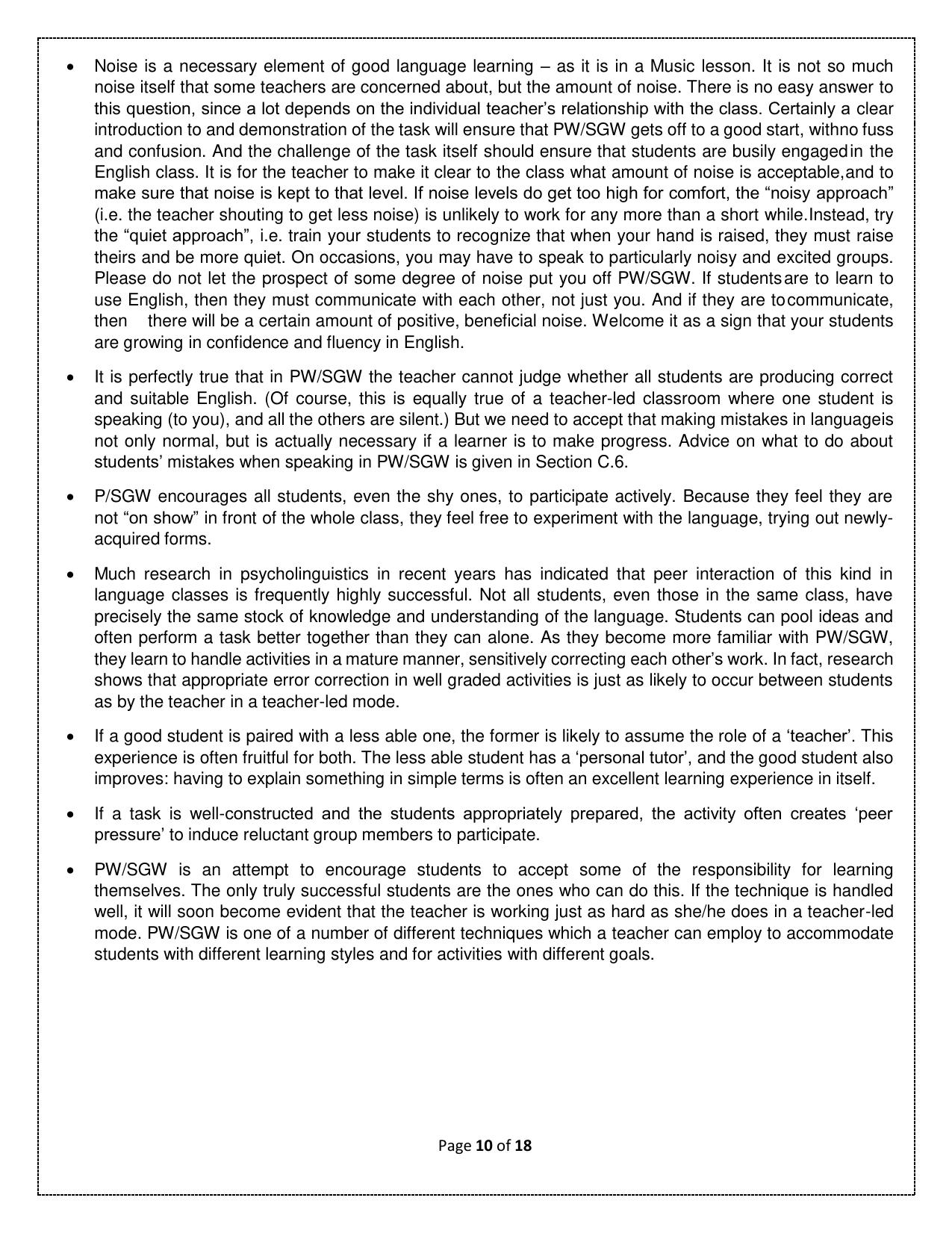 CBSE Class IX & X Communicative English Syllabus - Page 10