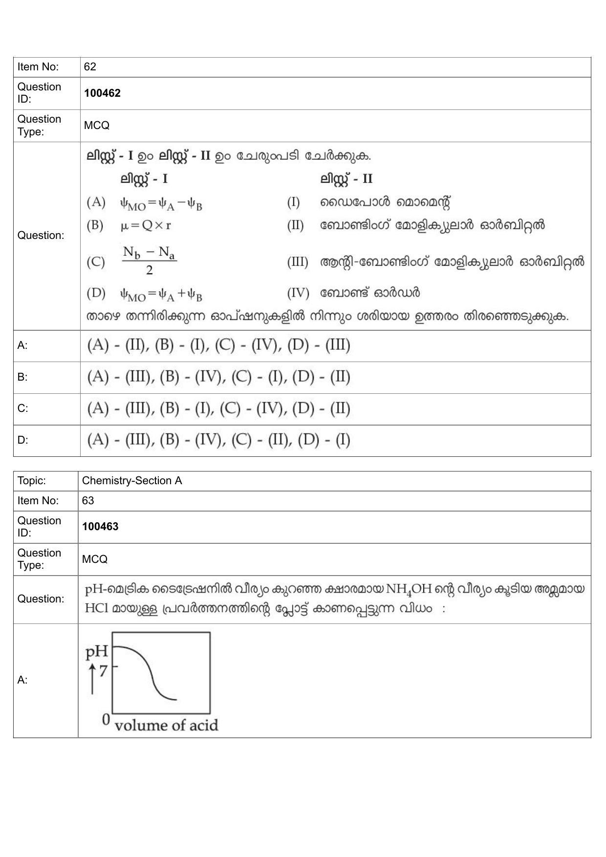 JEE Mains 2022: BTech Malayalam (Shift 2) 27-07-2022 Question Paper - Page 30