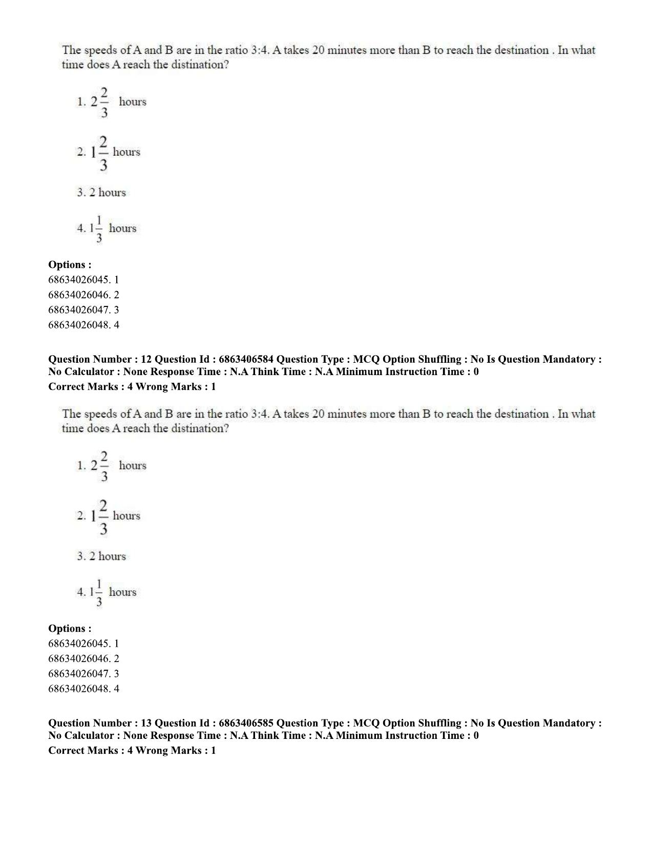 CUET PG 2023: MTQP01 – Chemical Thermal & Polymer Engineering (Eng.)-shift 1 (07-06-2023) Question Paper - Page 14