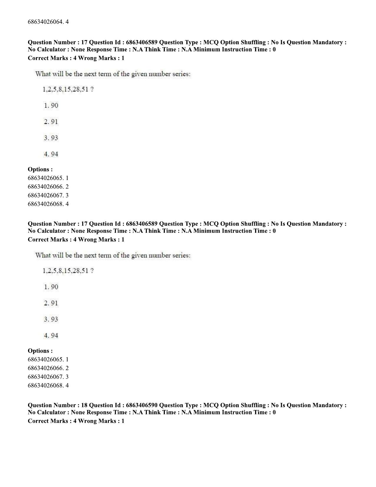 CUET PG 2023: MTQP01 – Chemical Thermal & Polymer Engineering (Eng.)-shift 1 (07-06-2023) Question Paper - Page 19