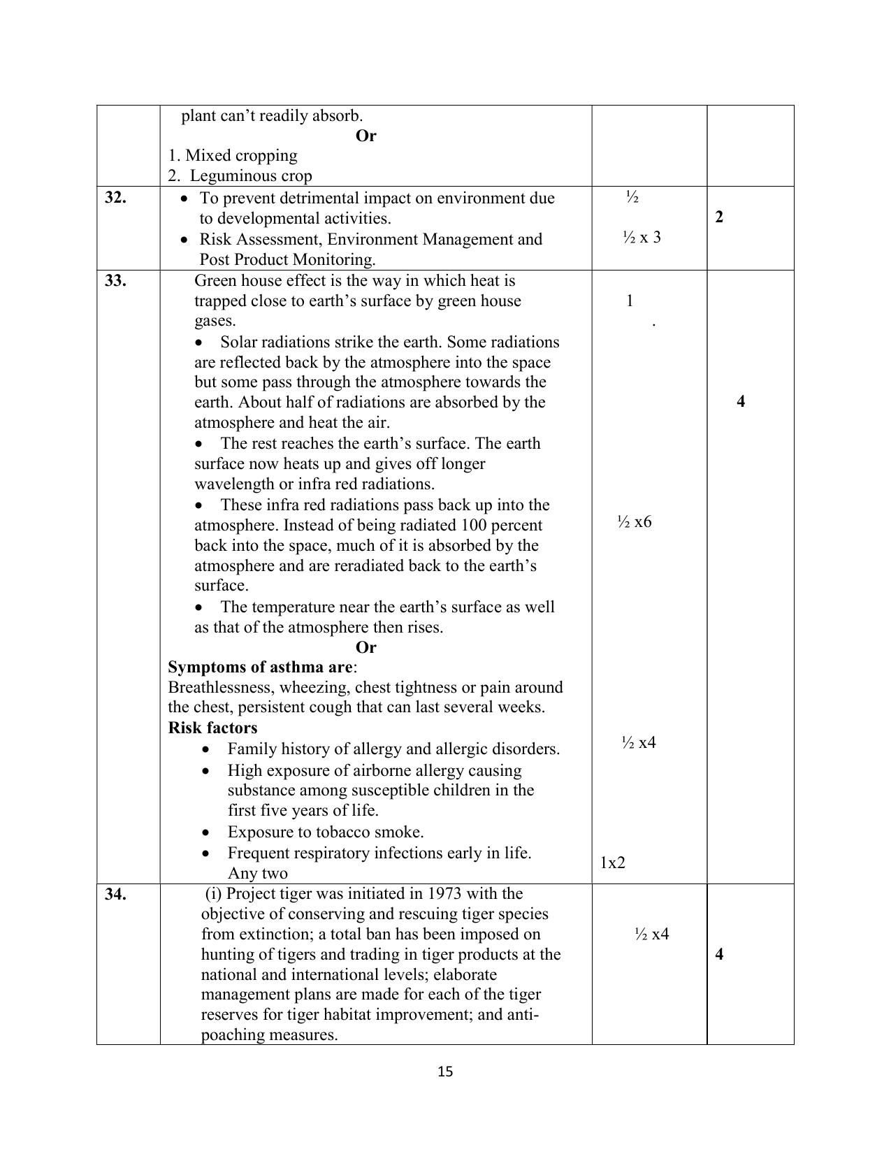 NIOS Class 12 Environmental Science Sample Paper - Page 15