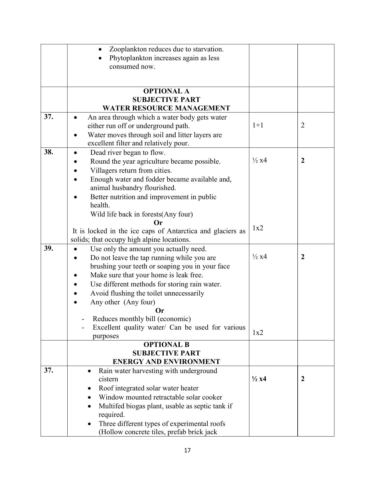 NIOS Class 12 Environmental Science Sample Paper - Page 17