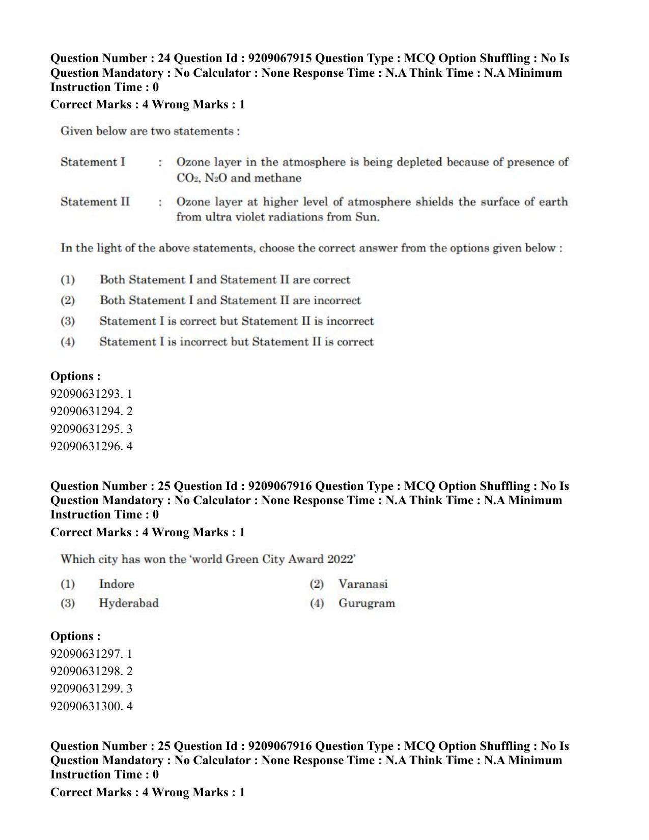 CUET PG 2023: LAQP29 – Pashto (Eng.)-Shift 2 (08-06-2023) Question Paper - Page 35