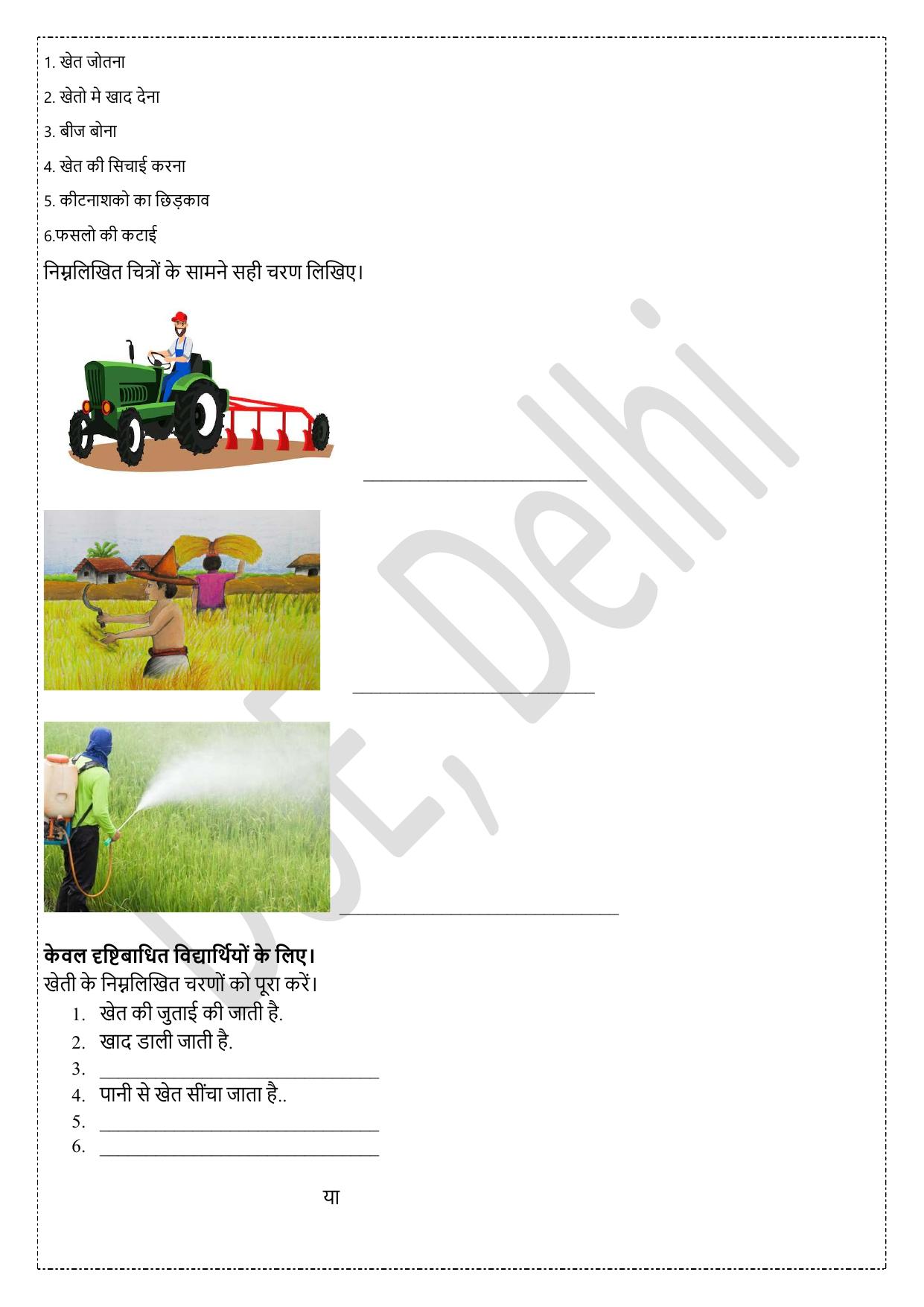 Edudel Class 5 EVS (Hindi) Practice Papers 1 (2023-24) - Page 4