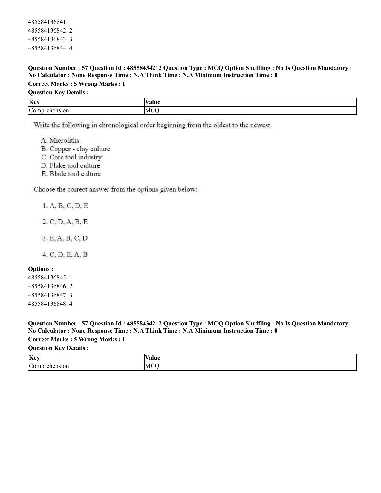 CUET 2023 English Assamese Shift 3 Question Paper - 18 June 2023 - Page 45