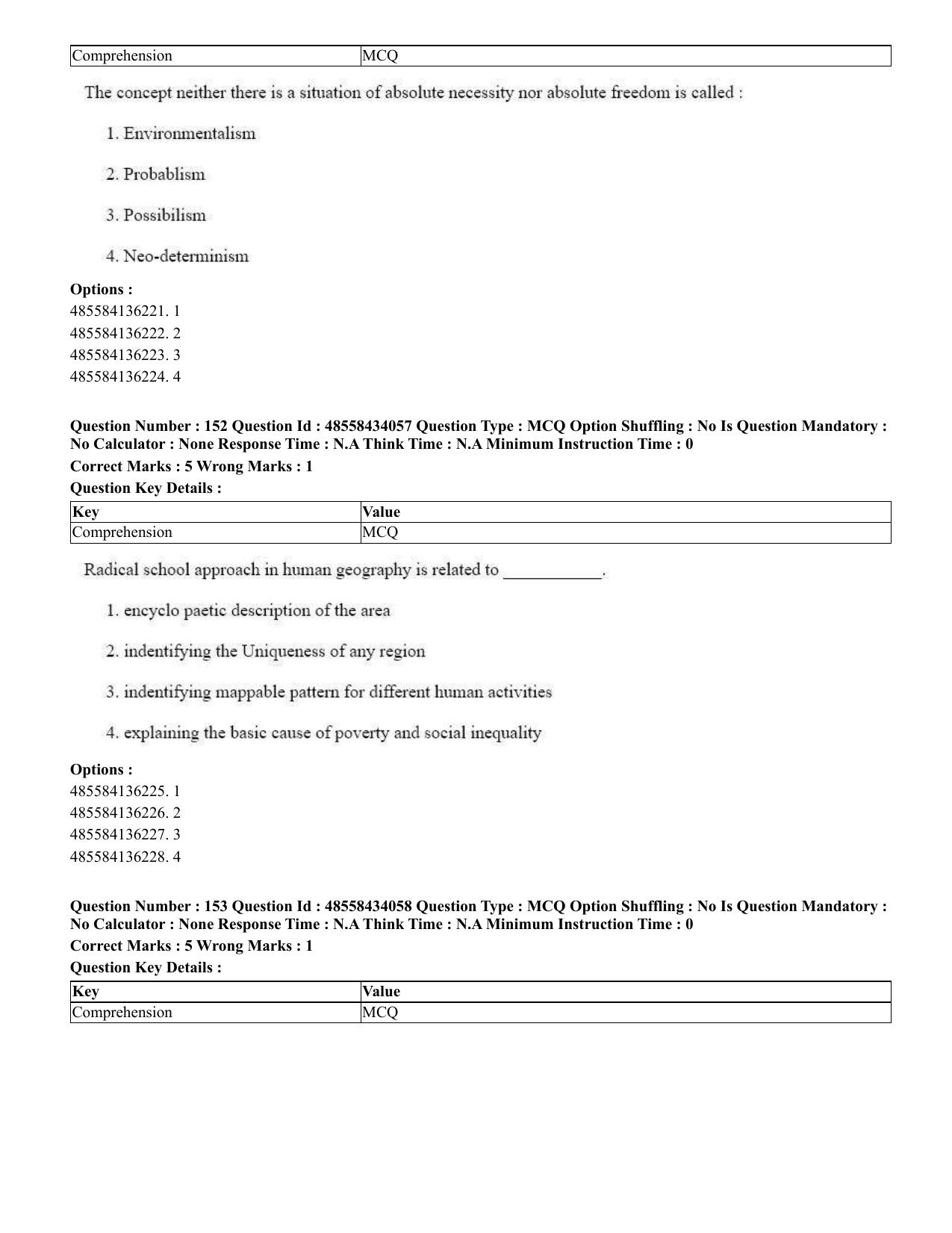 CUET 2023 English Assamese Shift 3 Question Paper - 18 June 2023 - Page 165