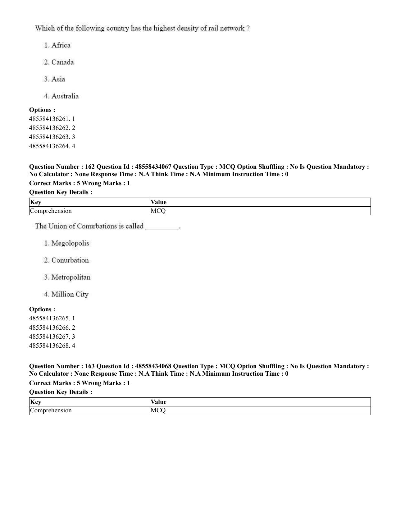 CUET 2023 English Assamese Shift 3 Question Paper - 18 June 2023 - Page 170