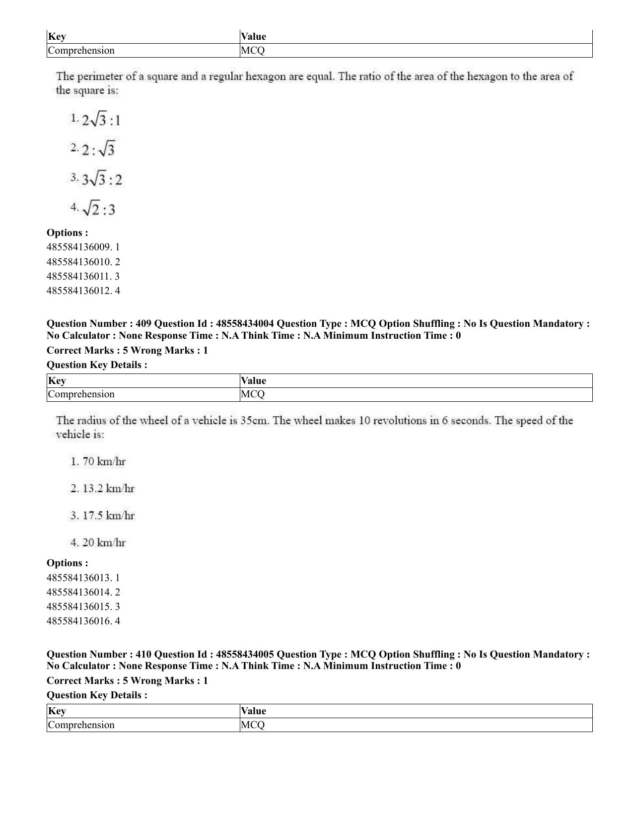 CUET 2023 English Assamese Shift 3 Question Paper - 18 June 2023 - Page 346