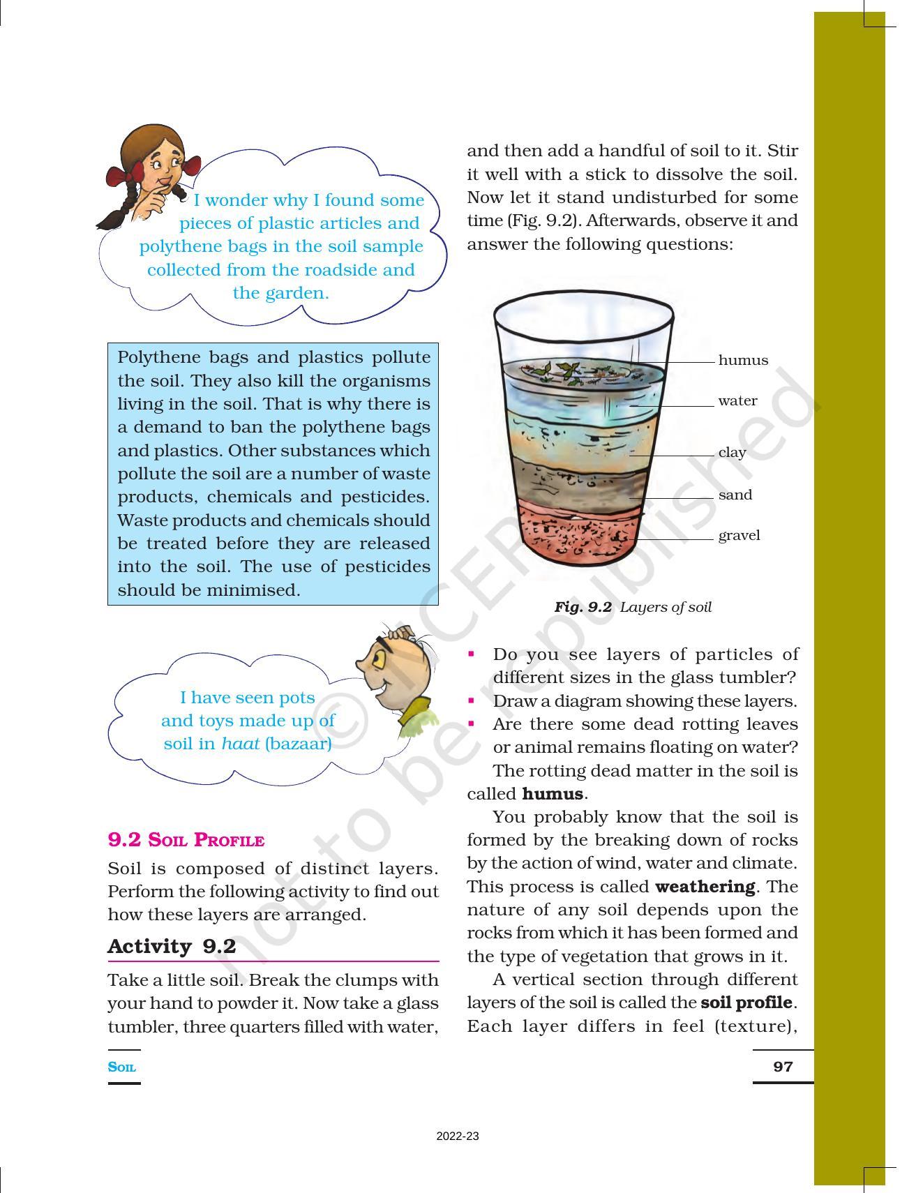 NCERT Book for Class 7 Science: Chapter 9-Soil - Page 2
