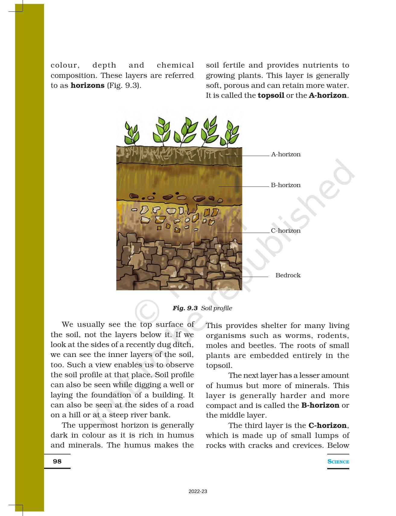 NCERT Book for Class 7 Science: Chapter 9-Soil - Page 3
