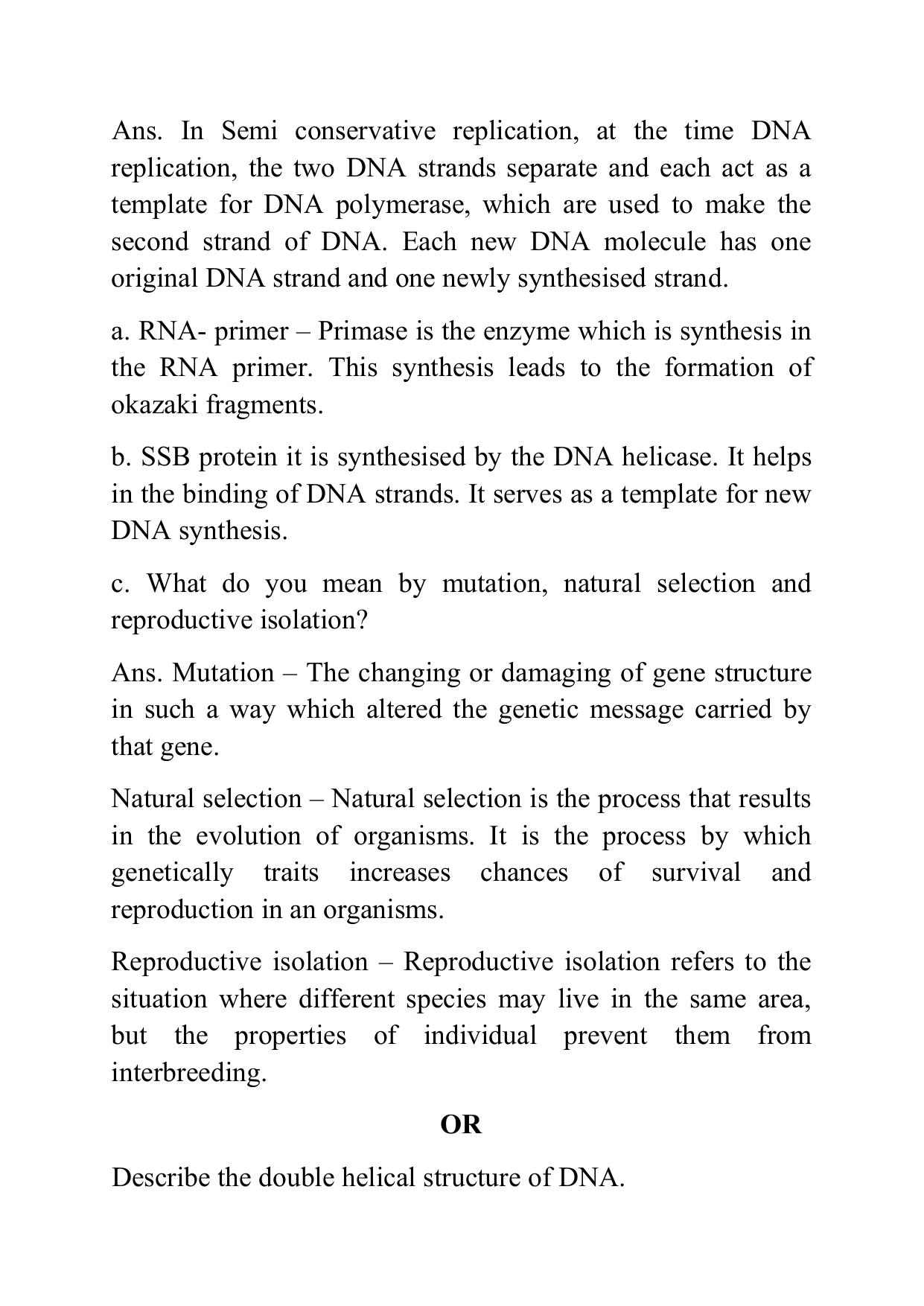 West Bengal Board Class 12 Biology Science 2016 Question Paper - Page 4