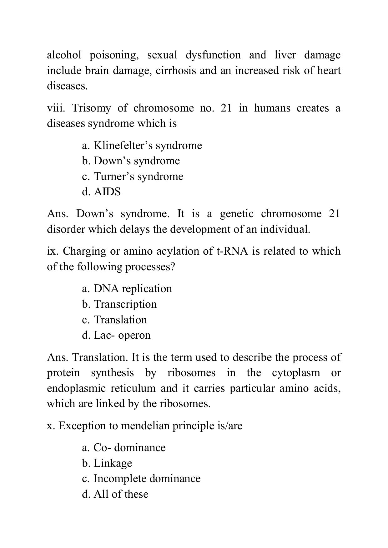 West Bengal Board Class 12 Biology Science 2016 Question Paper - Page 15