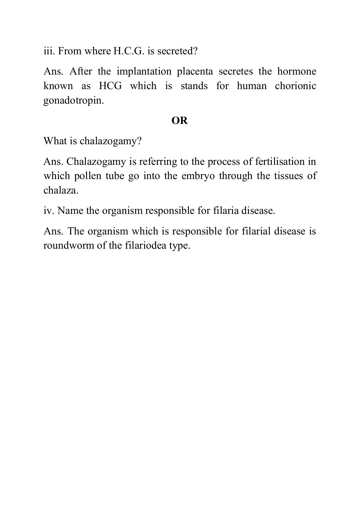 West Bengal Board Class 12 Biology Science 2016 Question Paper - Page 18