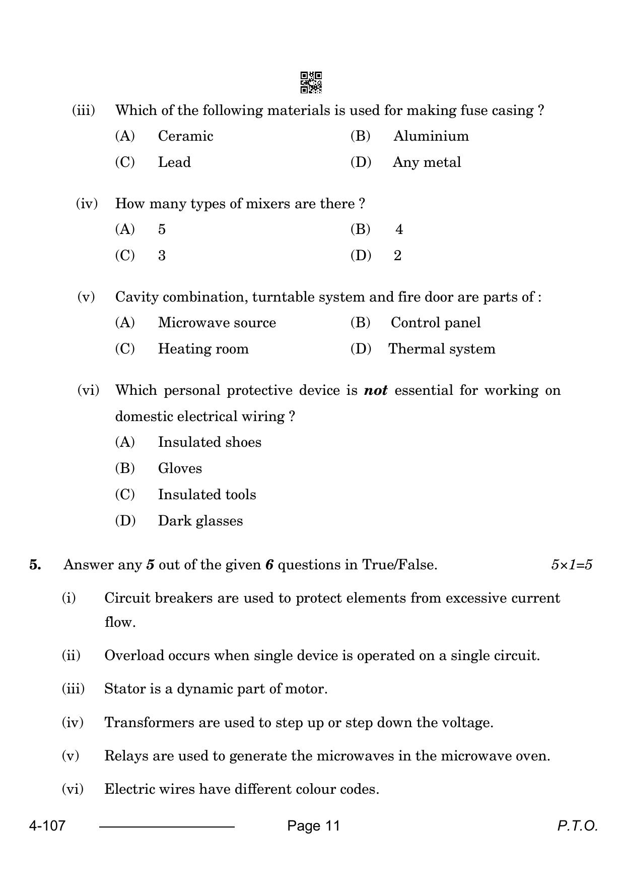 CBSE Class 10 Electronics Hardware 2024 Question Paper - Page 11