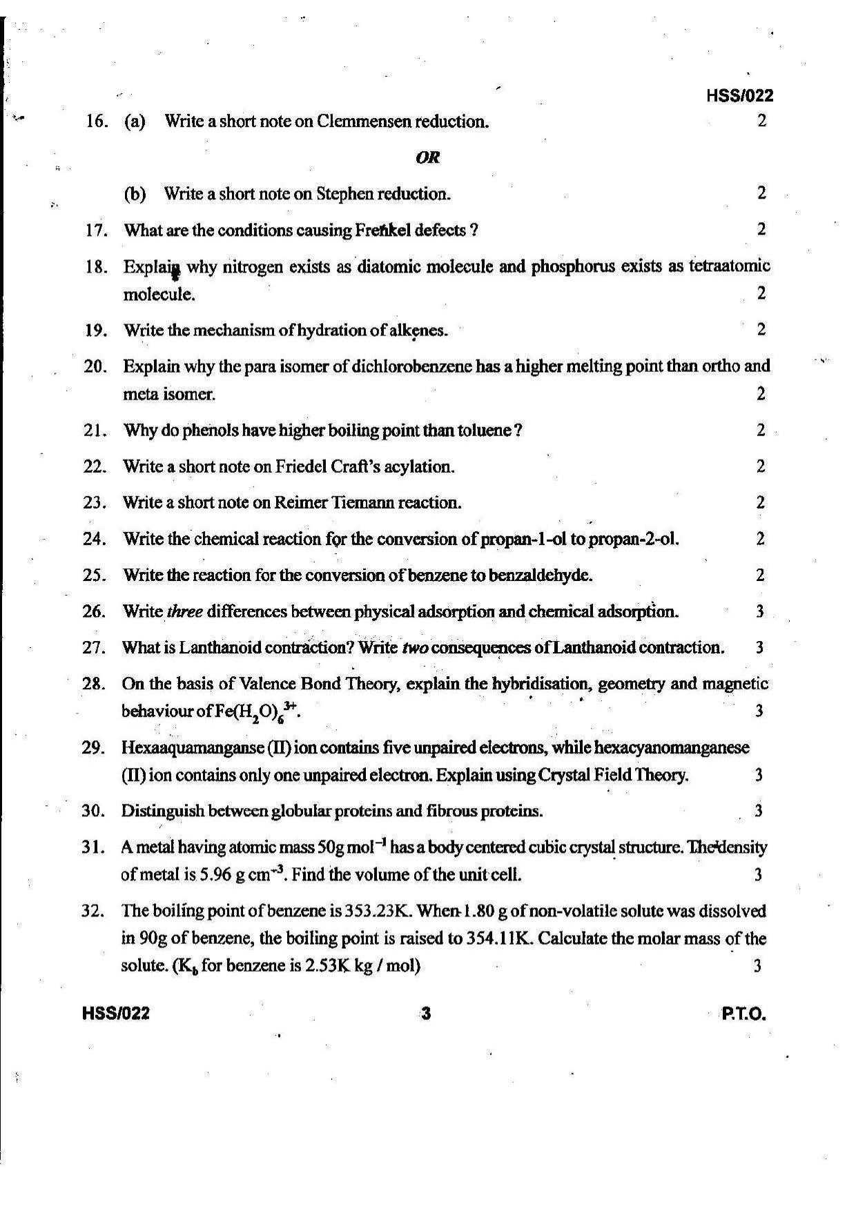 MBSE HSSLC 2021 Science Question Paper - Page 7
