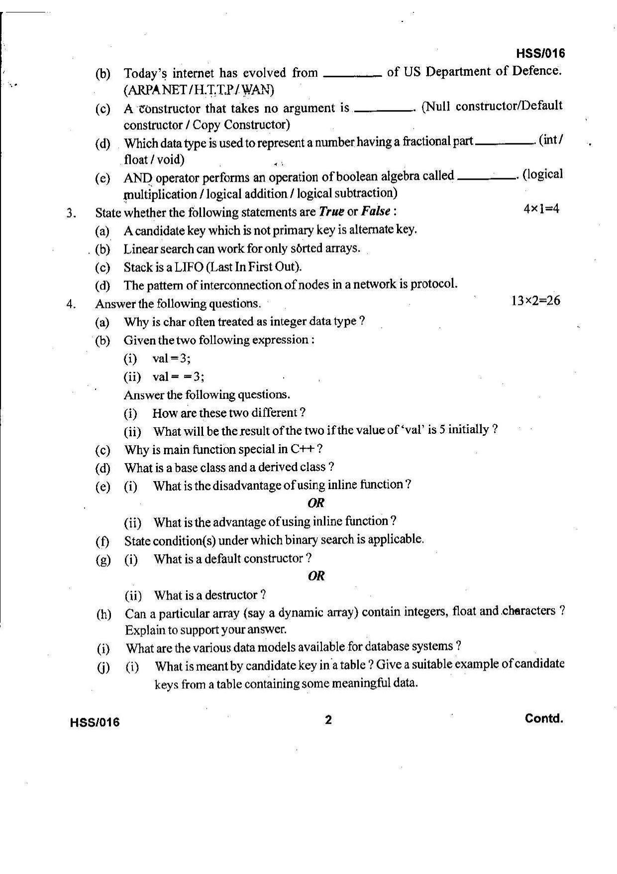 MBSE HSSLC 2021 Science Question Paper - Page 10