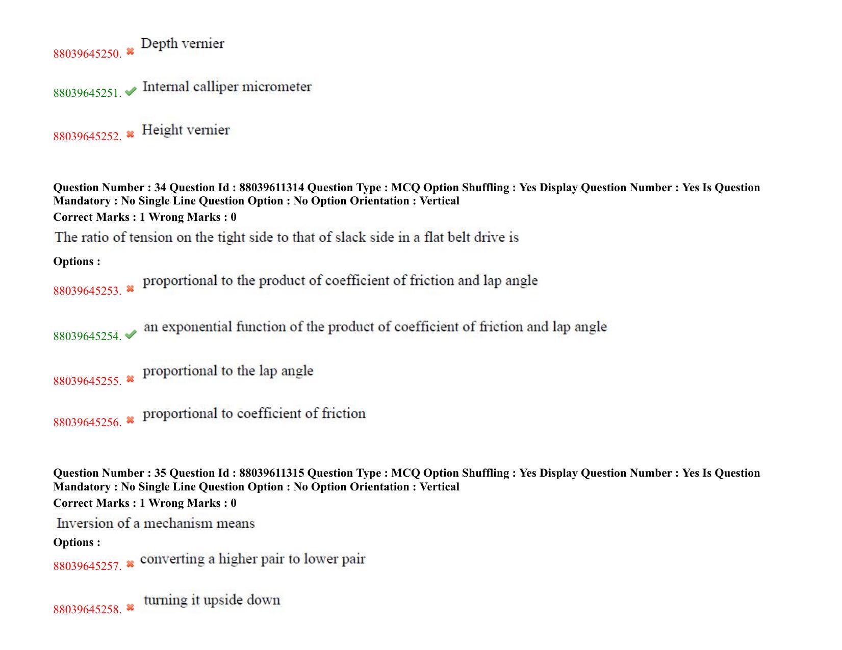 TS PGECET 2020: Mechanical Engineering Question Papers - Page 22