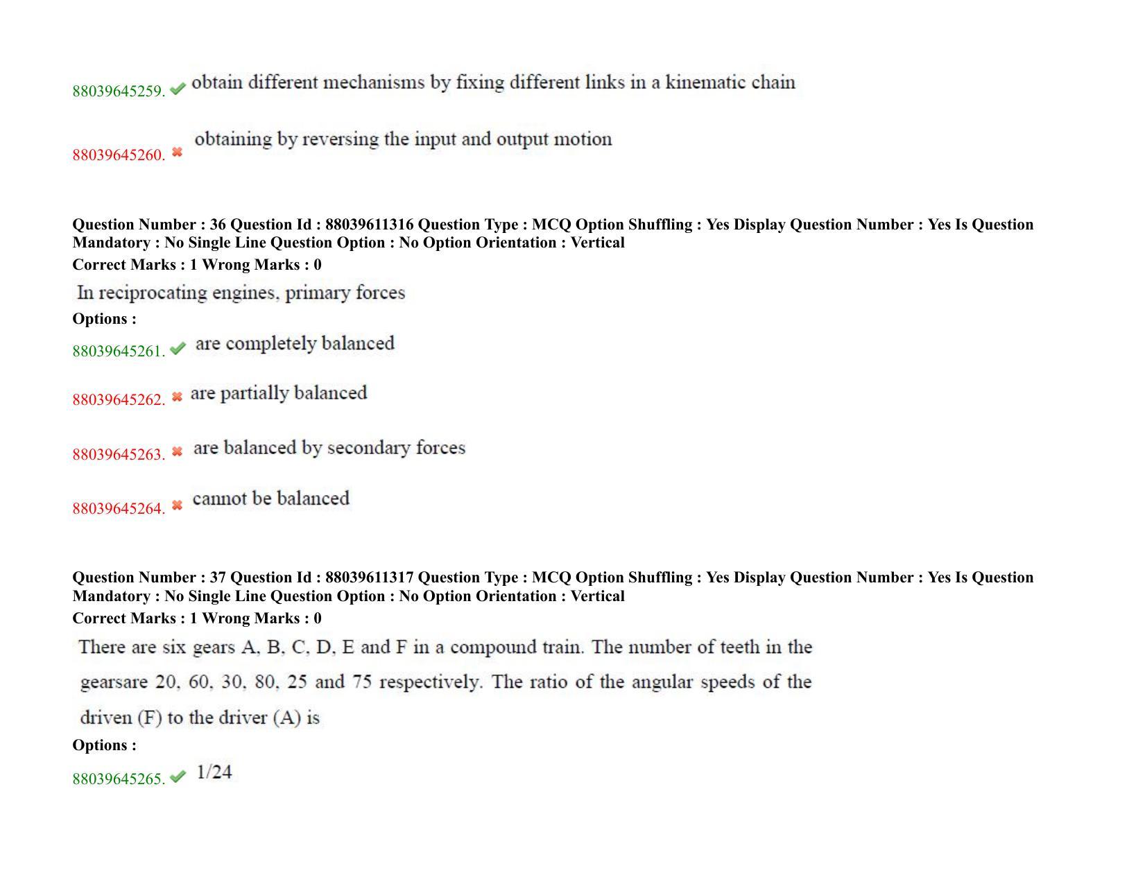 TS PGECET 2020: Mechanical Engineering Question Papers - Page 23