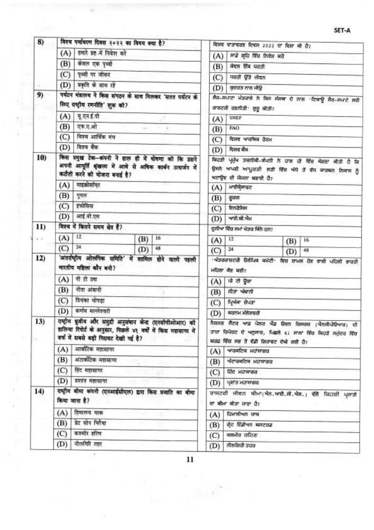 PU LLB 2022 Question Paper - Page 12
