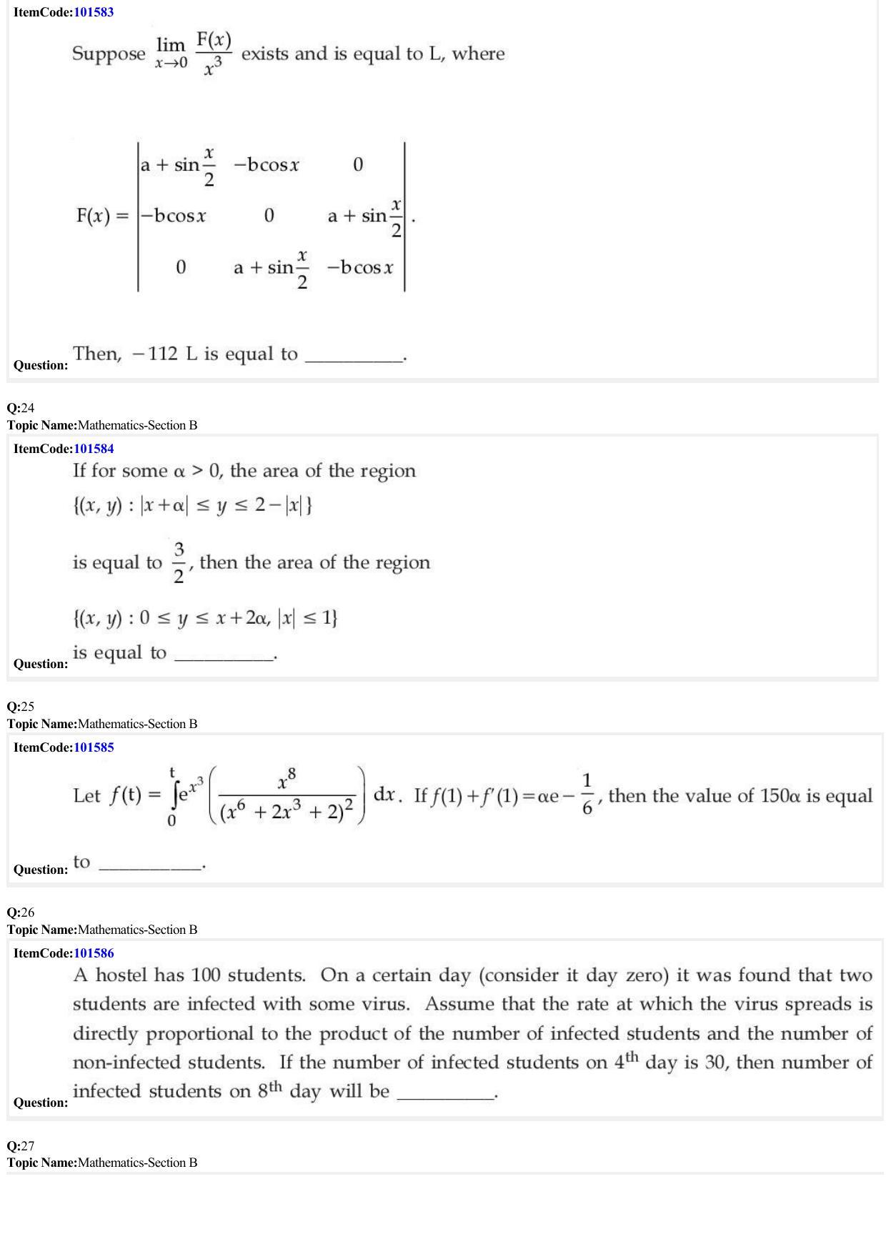 JEE Mains 2022: BTech English (Shift 1) 30-06-2022 Question Paper - Page 8