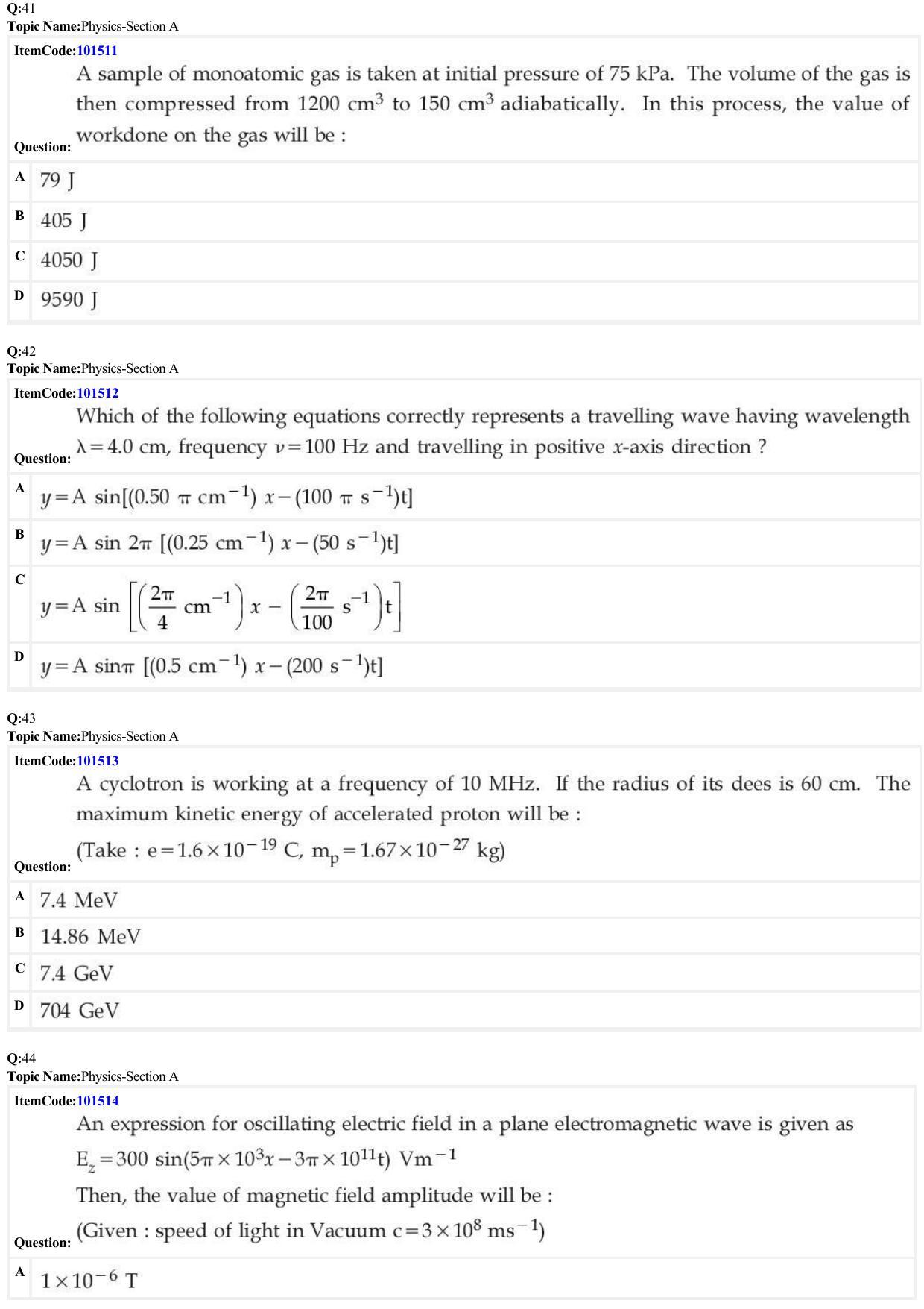 JEE Mains 2022: BTech English (Shift 1) 30-06-2022 Question Paper - Page 13