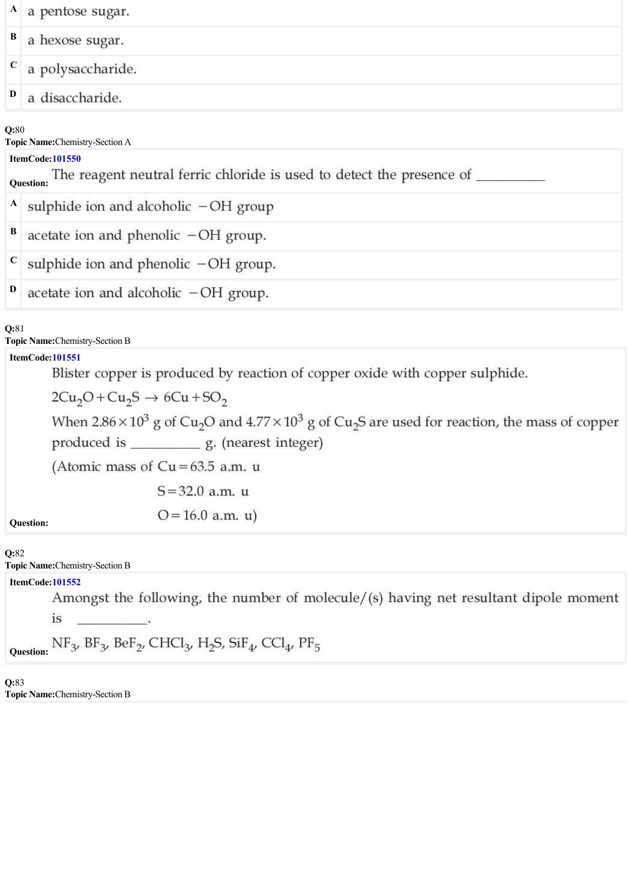 JEE Mains 2022: BTech English (Shift 1) 30-06-2022 Question Paper - Page 26