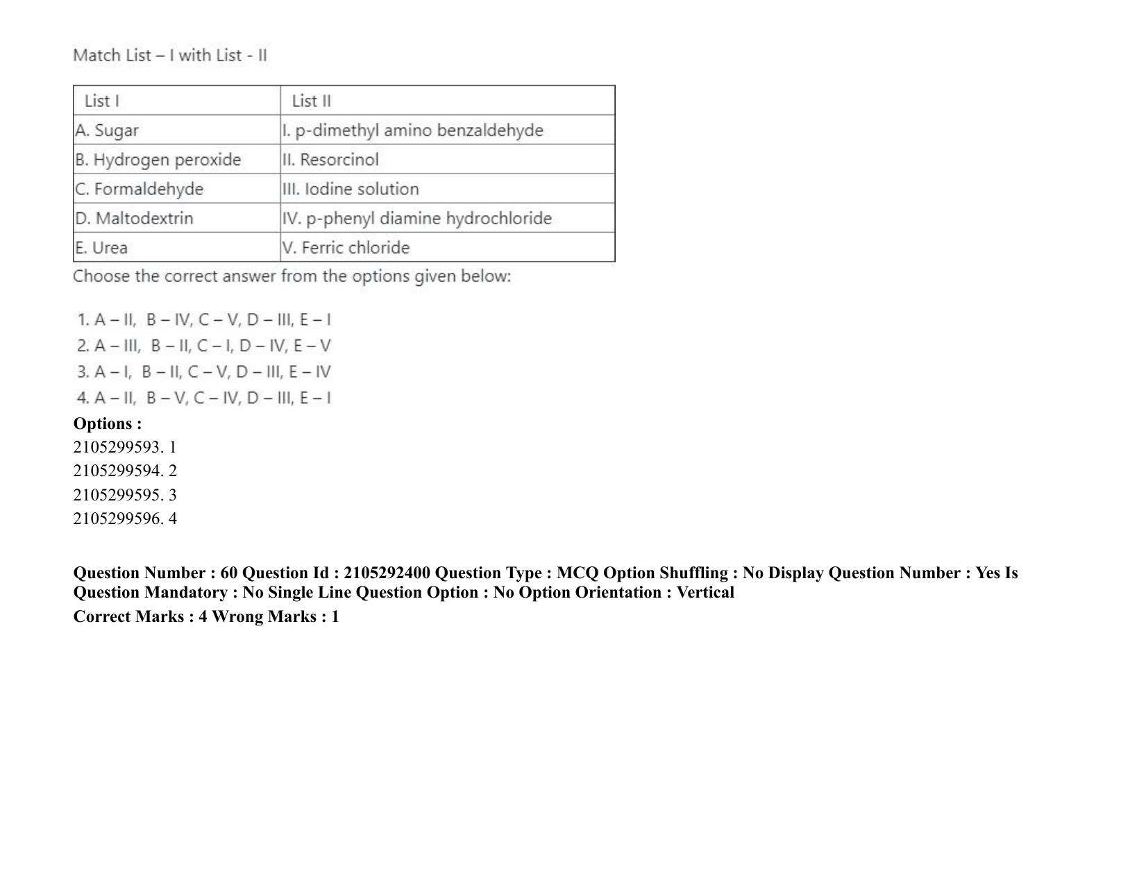 ICAR AIEEA PG 2020 DAIRY TECHNOLOGY Question Paper - Page 32