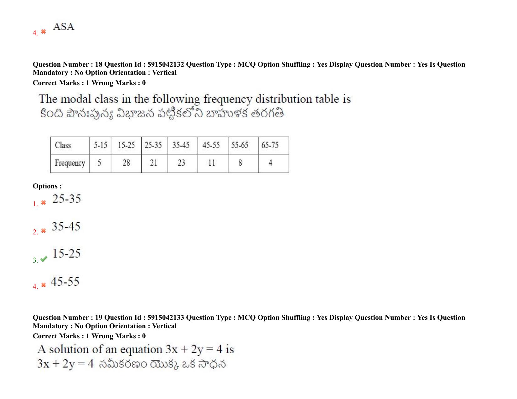 TS EDCET: 25th August 2021 Shift 1 Question Paper & Answer Key - Page 13