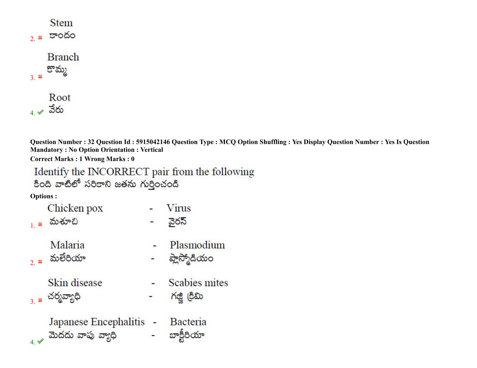 TS EDCET: 25th August 2021 Shift 1 Question Paper & Answer Key - Page 23