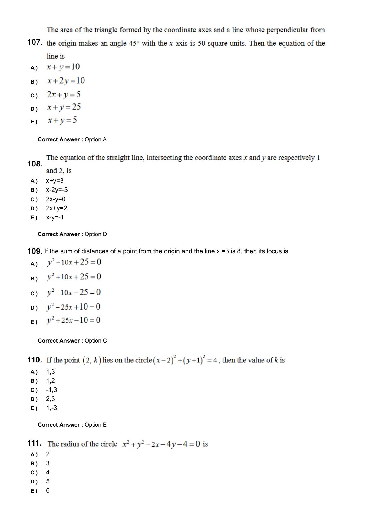 KEAM 2024 June 8 Question Paper with Answer Key - Page 26