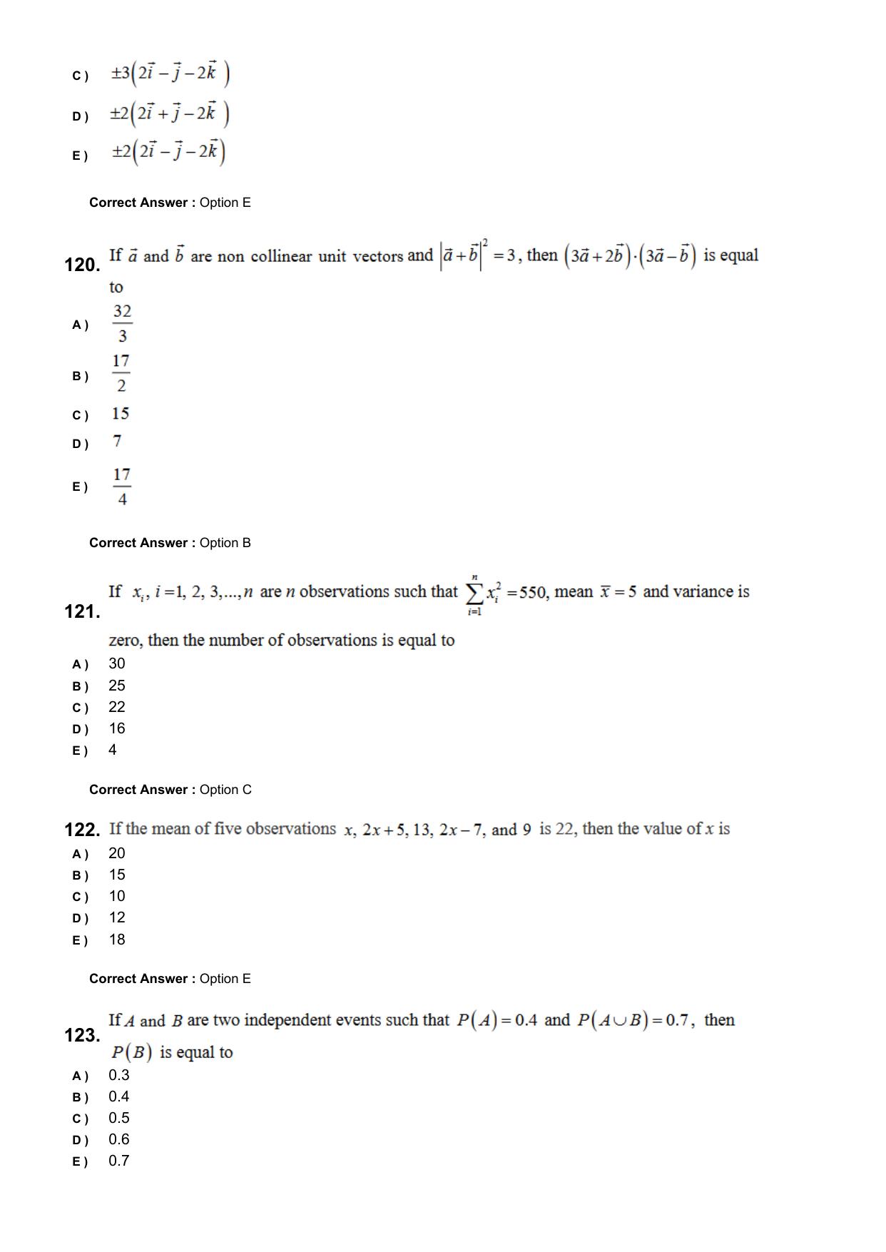KEAM 2024 June 8 Question Paper with Answer Key - Page 29