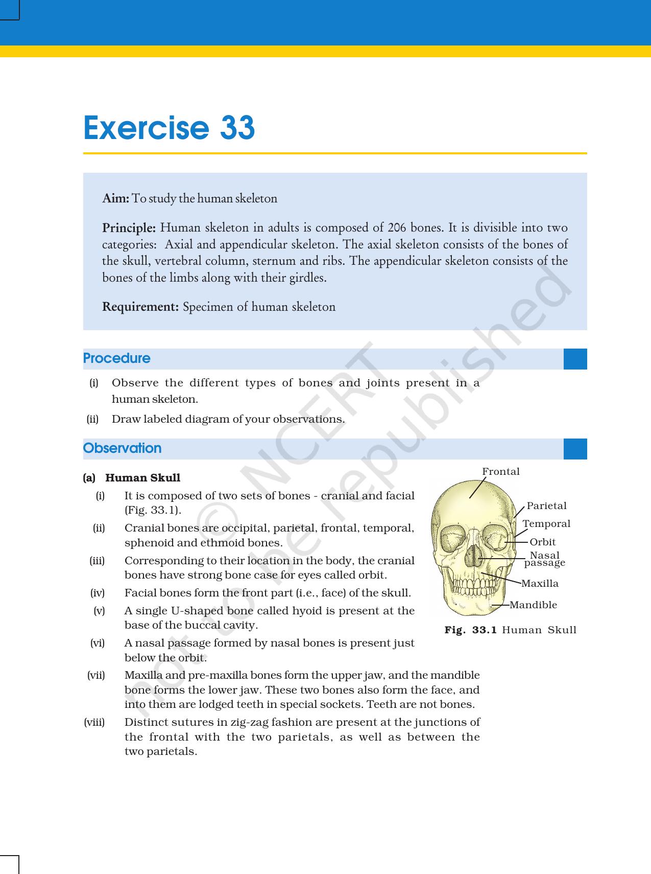 NCERT Laboratory Manuals for Class XI Biology - Exercise 31 to 34 - Page 5