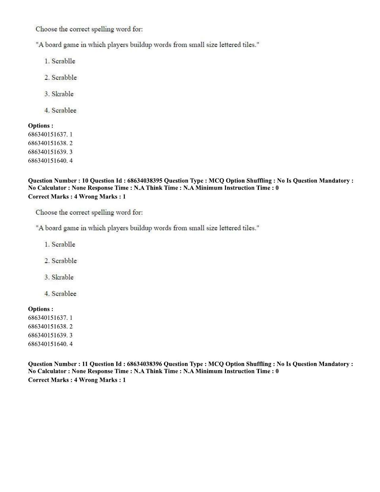 CUET PG 2023: COQP10 – Economics (Eng) - Shift 2 (25-06-2023) Question Paper - Page 11