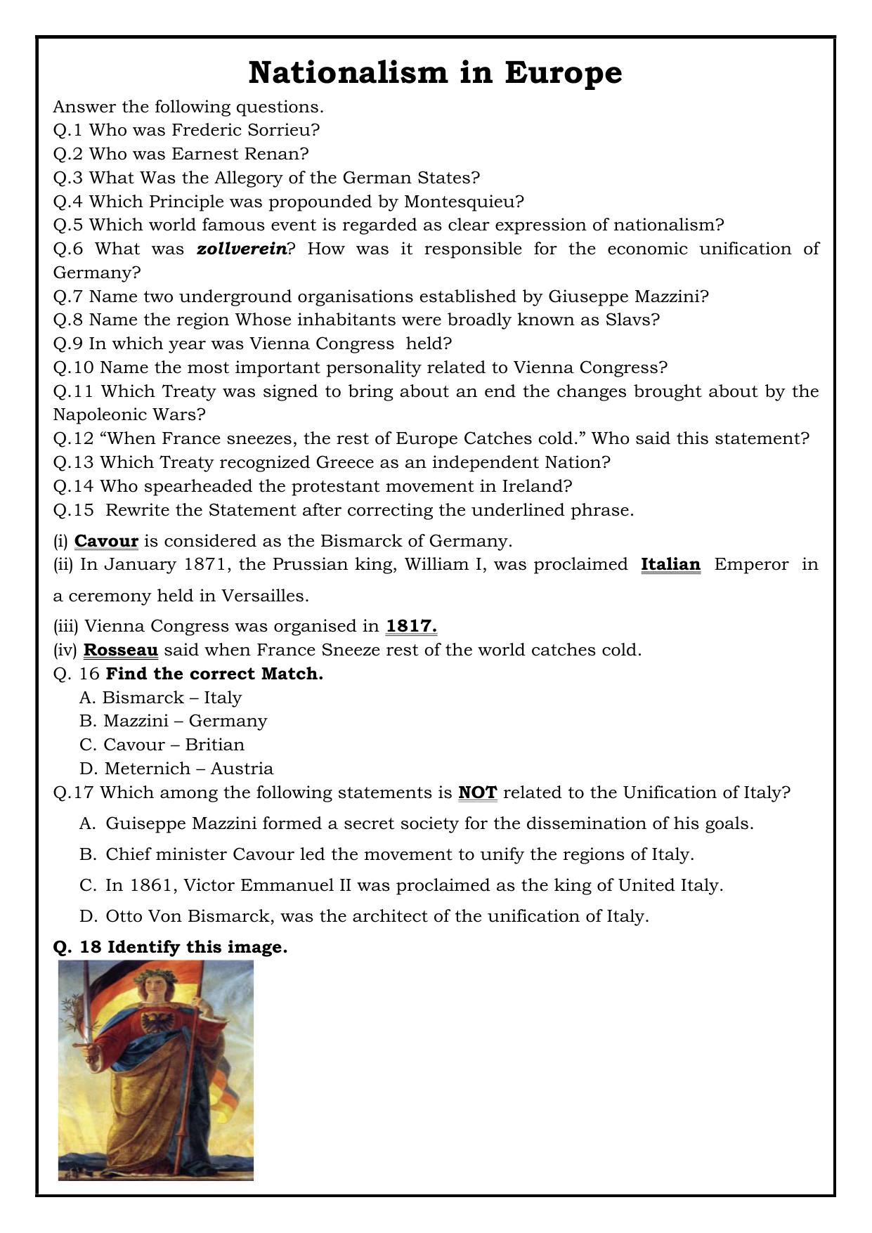 Edudel Class 10 Social Science (English Medium) Question Bank - Page 5