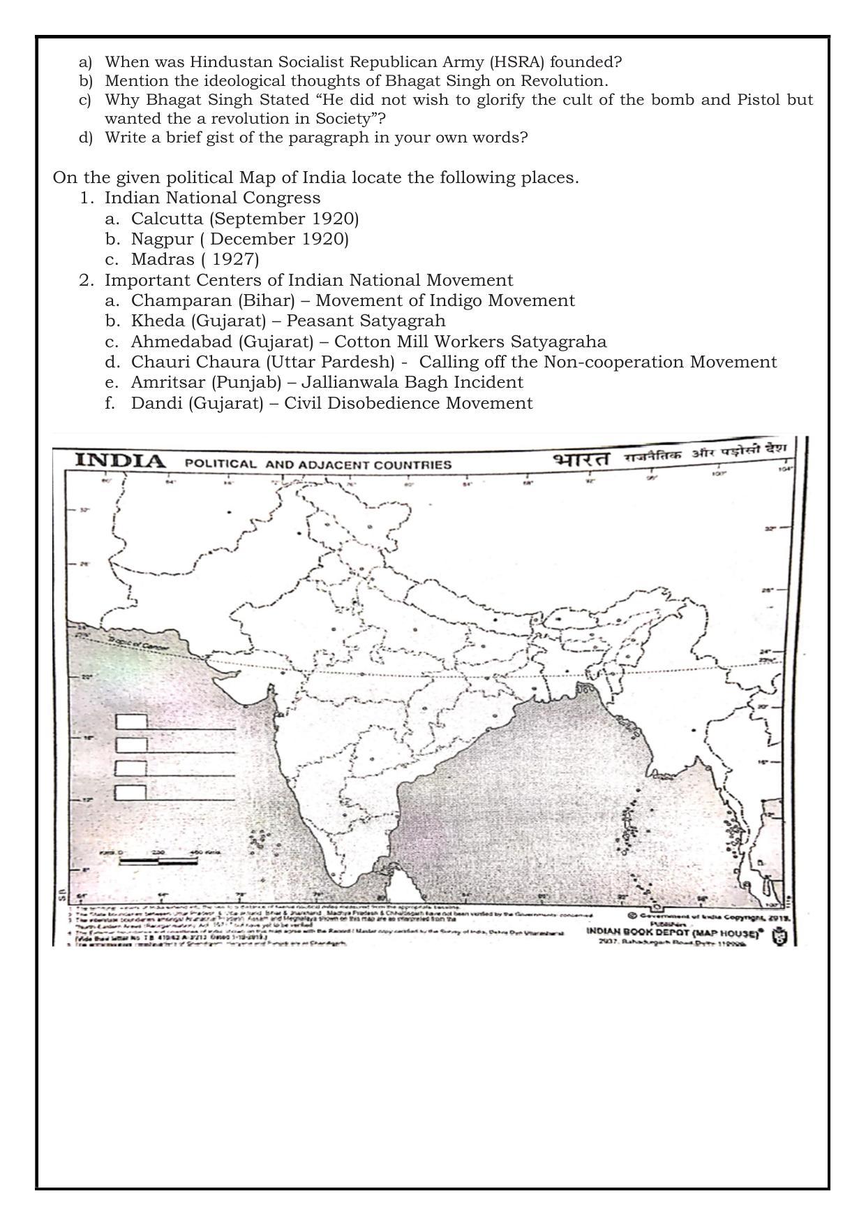 Edudel Class 10 Social Science (English Medium) Question Bank - Page 11